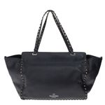 Bolsa-Valentino-Garavani-Rockstud-Tote-Couro-Preto