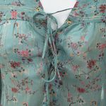 Bata-Seda-Floral-Verde