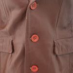 Blazer-Couro-Marrom