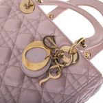 Bolsa-Christian-Dior-Lady-Dior-Rosa-Perolado