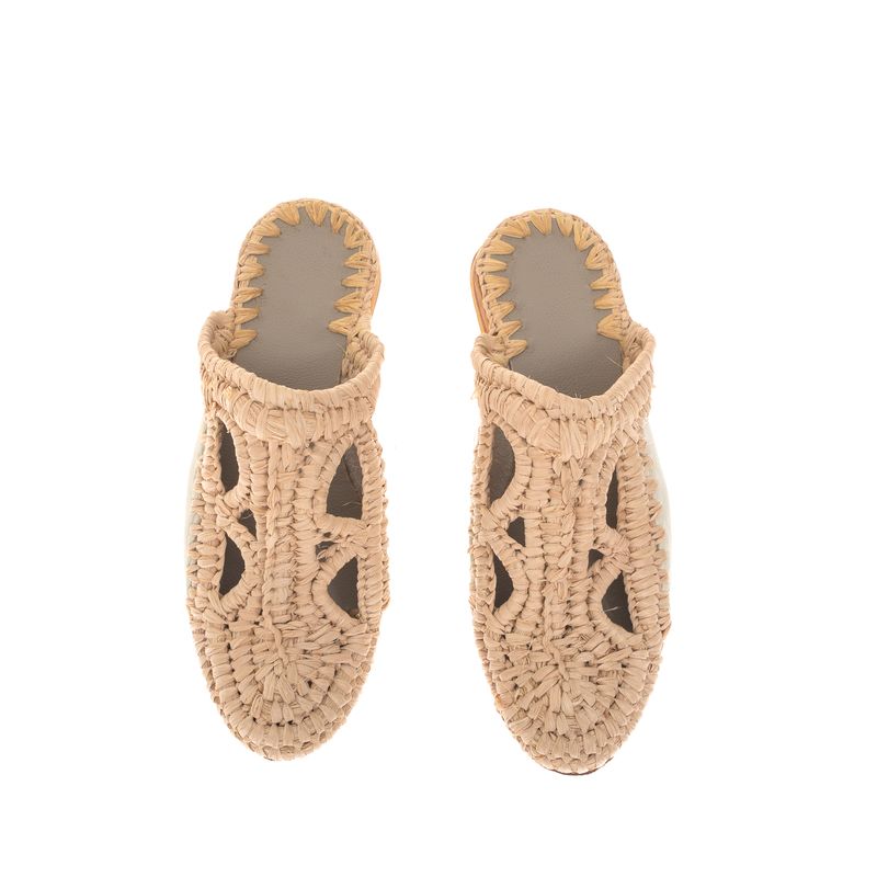 Mule-Rafia-e-Couro-Creme