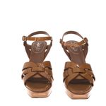Sandalia-Saint-Laurent-Tribute-Verniz-Caramelo