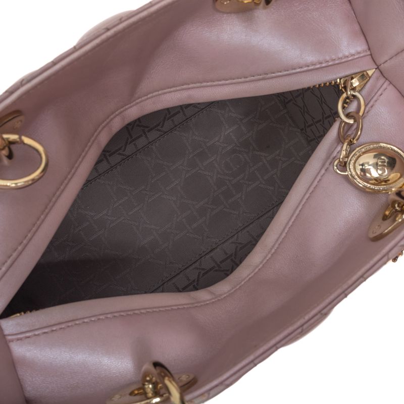 Bolsa-Christian-Dior-Lady-Dior-Rosa-Perolado