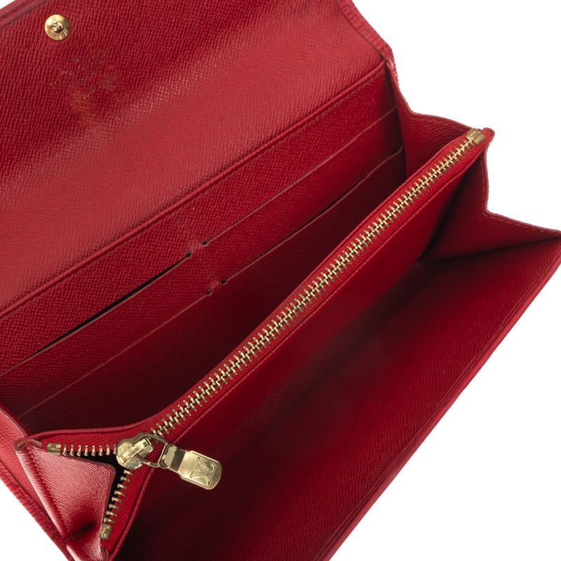 Carteira-Louis-Vuitton-Epi-Vermelha