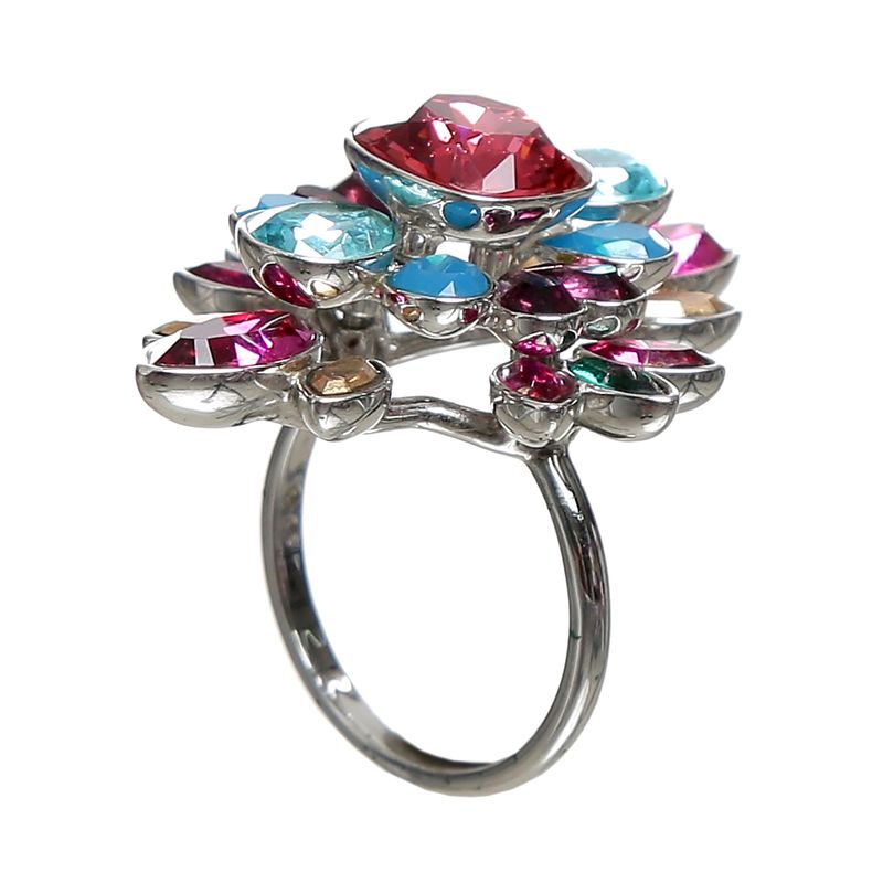 Conjunto-Swarovski-Anel-e-Colar-Azul-e-Vermelho