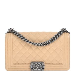 Bolsa Chanel Boy Bege