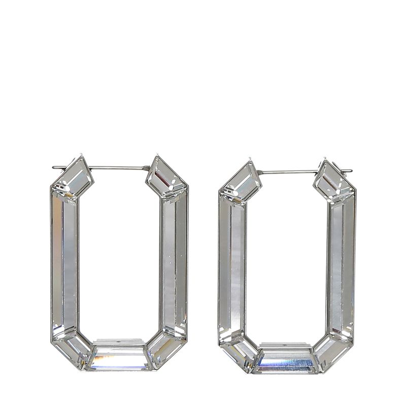 Brinco-Swarovski-Lucent-Prateado