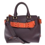 Bolsa-Burberry-Couro-Vinho-e-Laranja