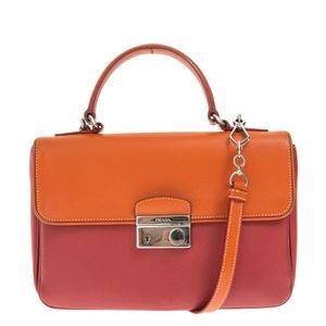 Bolsa Prada Saffiano Bicolor