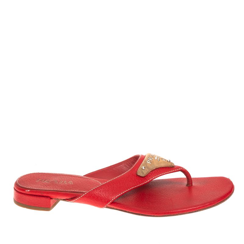 Sandalia-Prada-Rasteira-Vermelha