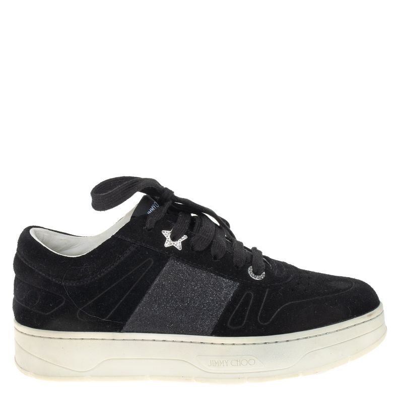 Tenis-Jimmy-Choo-Camurca-Preto