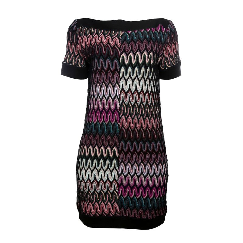 Vestido-Missoni-Trico-Padronagem-Vinho