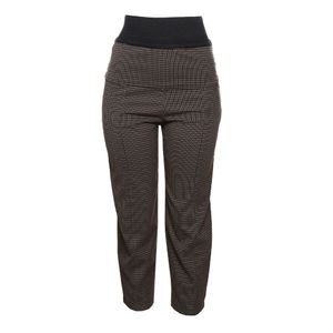 Calça A Niemeyer Estampada Marrom e Preto