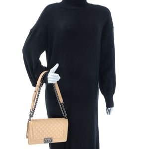 Bolsa Chanel Boy Bege