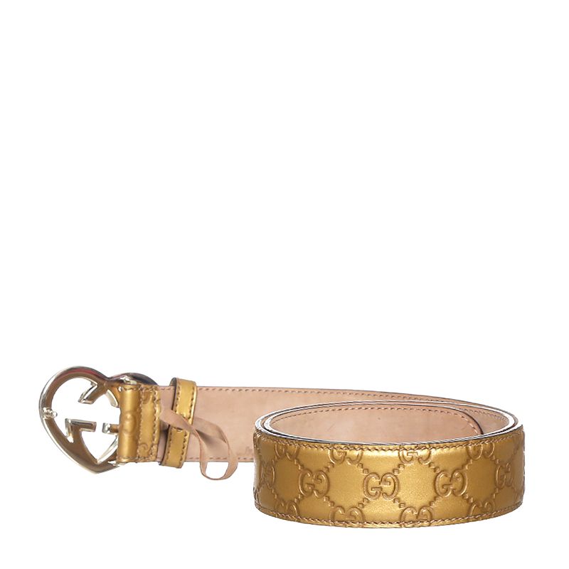 Cinto-Gucci-Heart-Guccissima-Dourado-