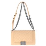 Bolsa-Chanel-Boy-Bege