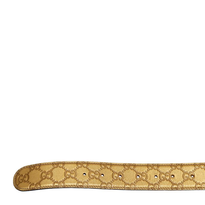 Cinto-Gucci-Heart-Guccissima-Dourado-