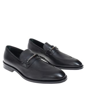 Mocassim Hugo Boss Couro Preto