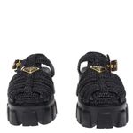 Sandalia-Prada-Plataforma-Raffia-Preta