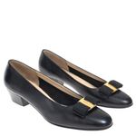 Sapato-Salvatore-Ferragamo-Vara-Preto