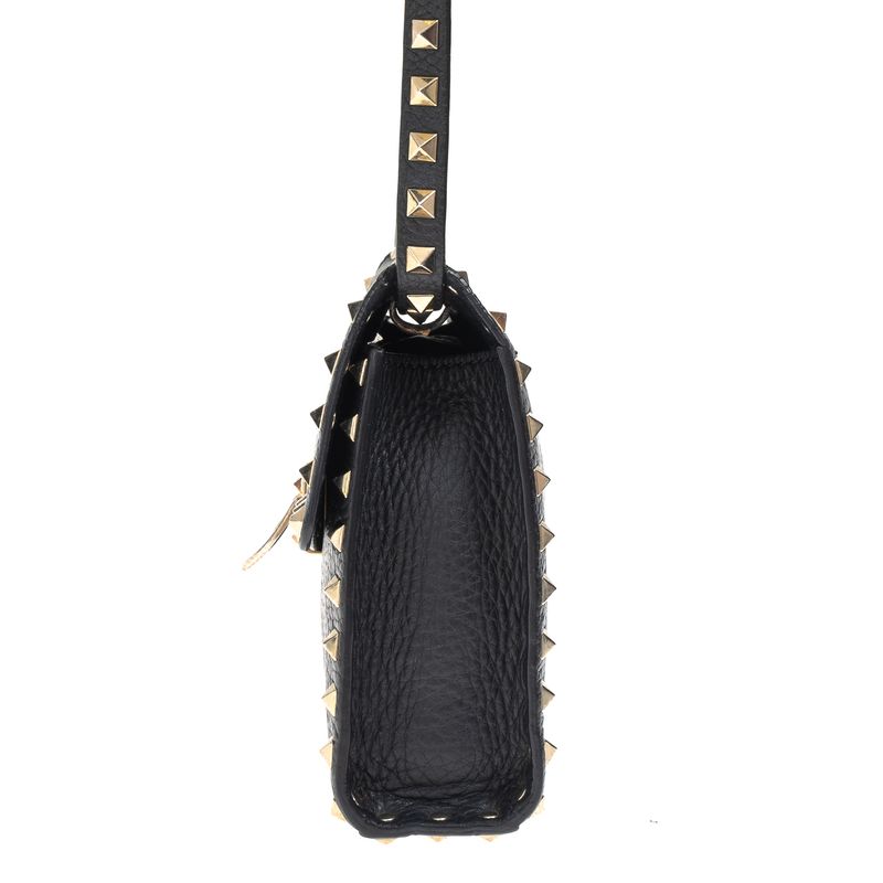 Bolsa-Valentino-Garavani-Rockstud-Couro-Preta