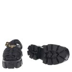 Sandalia-Prada-Plataforma-Raffia-Preta