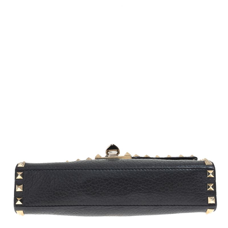 Bolsa-Valentino-Garavani-Rockstud-Couro-Preta