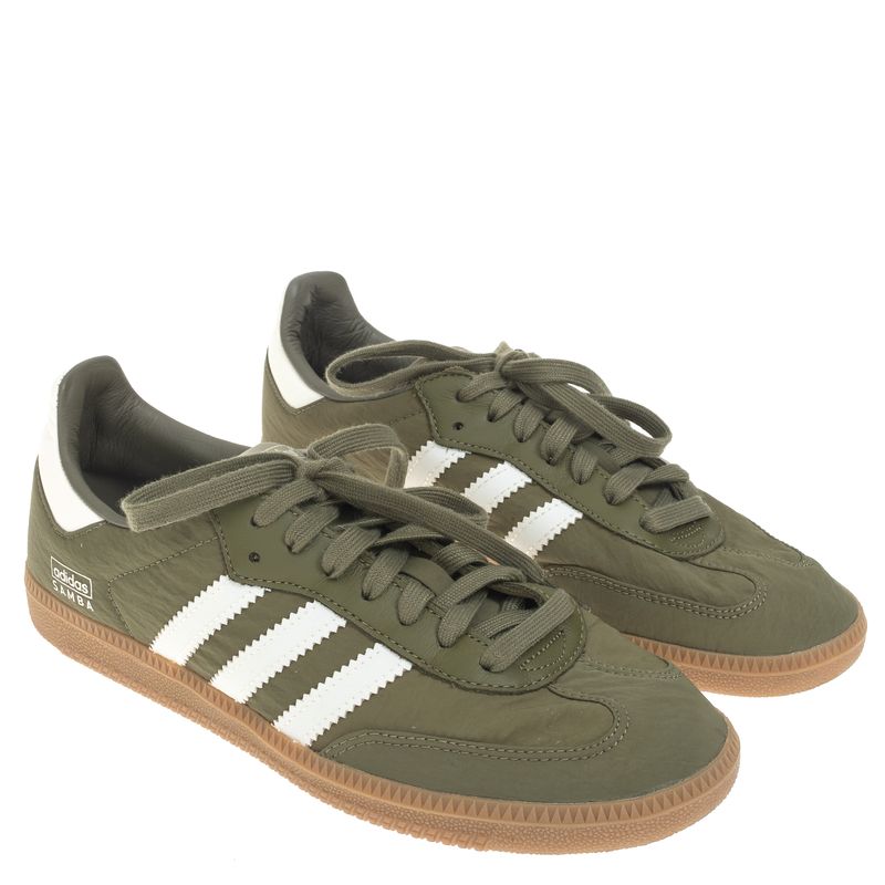 Tenis-Adidas-Samba-Lona-Verde