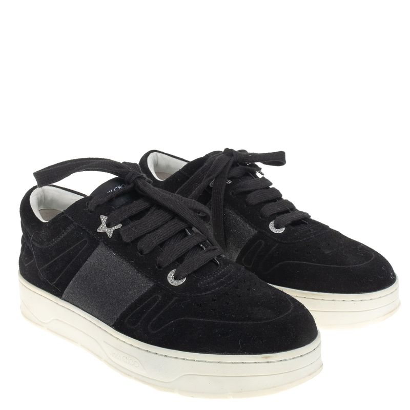 Tenis-Jimmy-Choo-Camurca-Preto