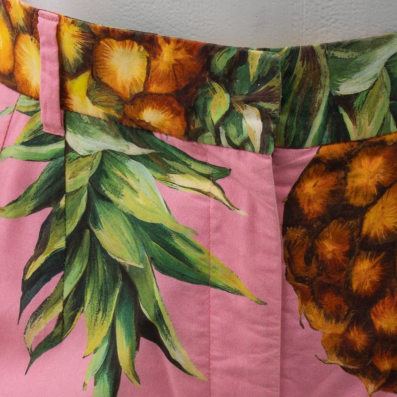 Short-Dolce---Gabbana-Abacaxi-Rosa