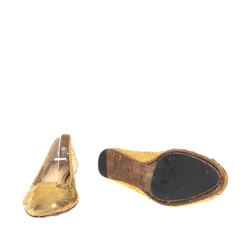 Sapatilha-Alexandre-Birman-Couro-Exotico-Dourada