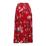 Saia-The-Kooples-Seda-Estampa-Vermelha-