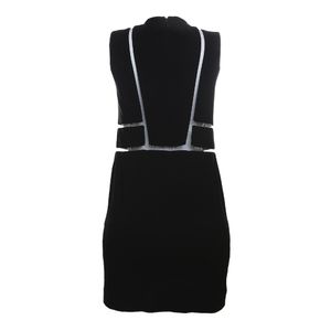 Vestido Alexander Wang Recortes Preto
