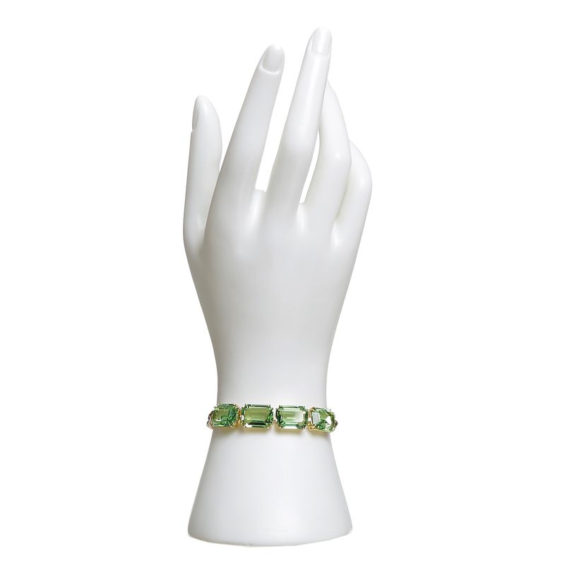 Pulseira-Swarovski-Cristais-Verde-