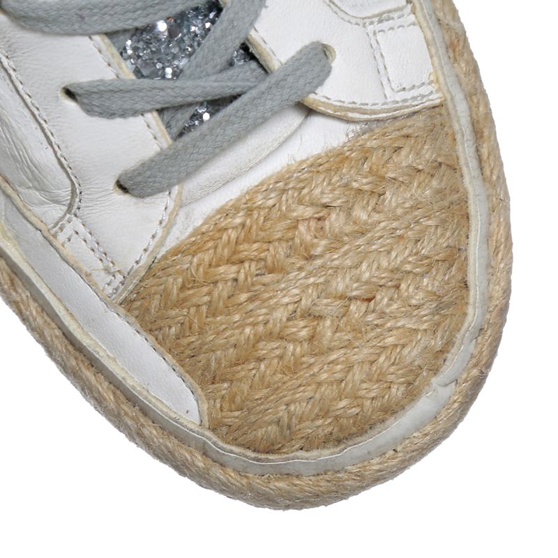 Tenis-Golden-Goose-Super-Star-Glitter-e-Rafia