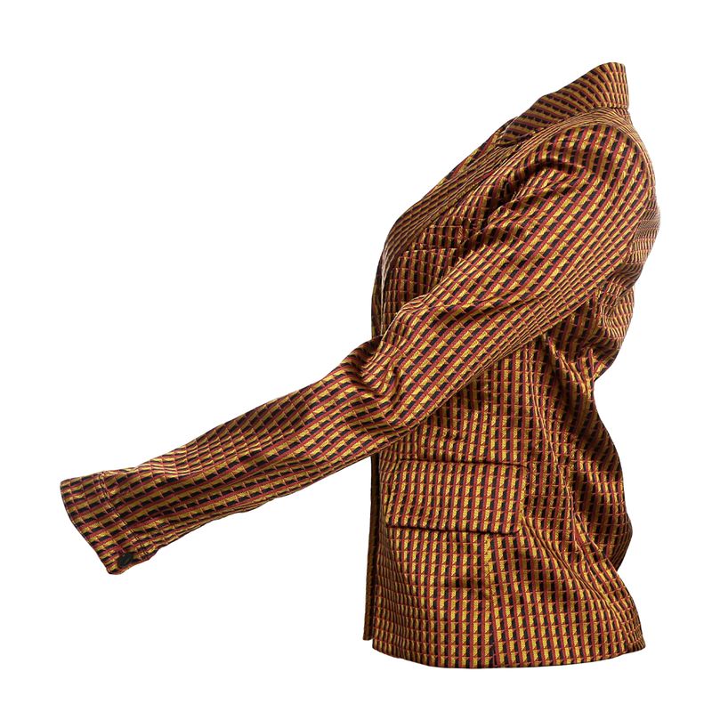 Blazer-Estampado-Vinho-e-Amarelo-