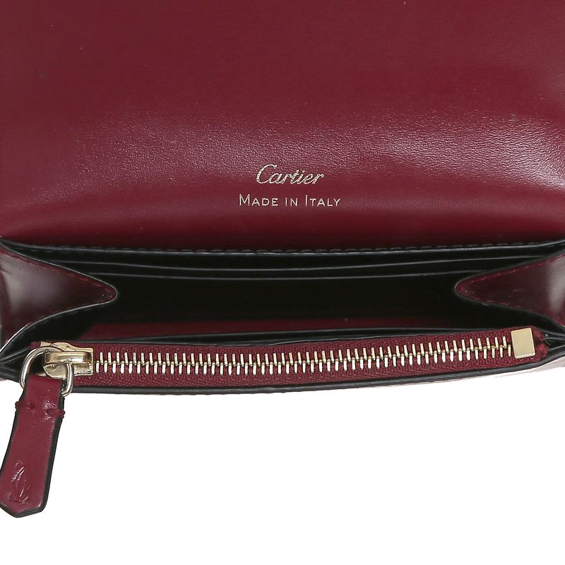 Carteira-Cartier-Mini-C-de-Cartier-Vermelha