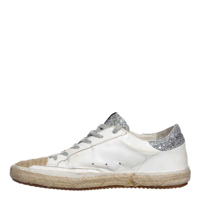 Tenis-Golden-Goose-Super-Star-Glitter-e-Rafia