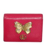 Carteira-Gucci-GG-Couro-Rosa-