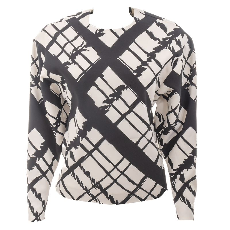 Blusa-Celine-Preta-e-Branca