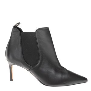 Bota Manolo Blahnik Bico Fino Preta