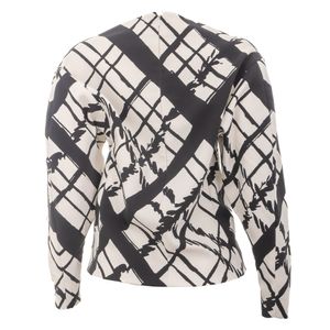 Blusa Celine Preta e Branca