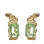 Brinco-Swarovski-Millenia-Dourado-e-Verde-