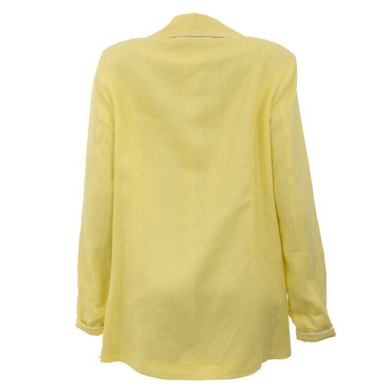 Blazer-Carol-Bassi-Vermont-Linho-Amarelo-Neon