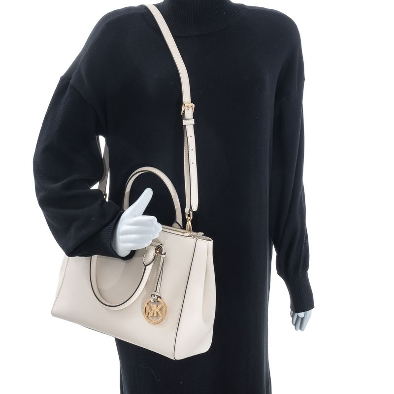 Bolsa-Michael-Kors-Top-Handle-Branca