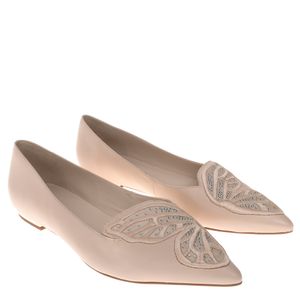 Sapatilha Sophia Webster Borboleta Bege