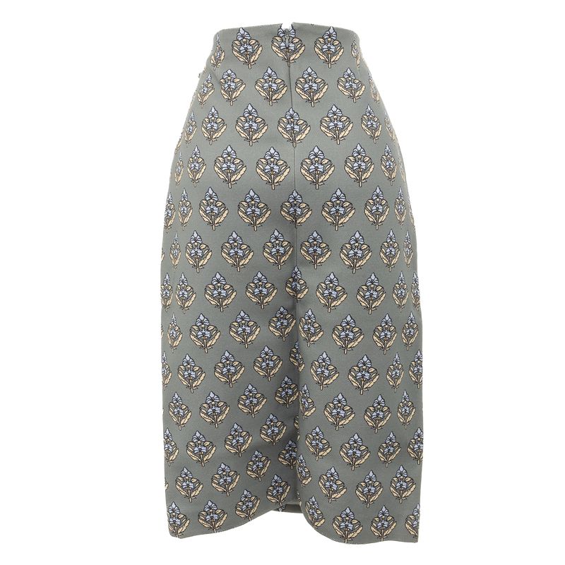 Saia-Tory-Burch-Estampada-Verde