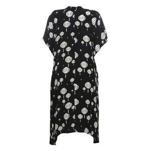 Chemise BDLN Estampada Preto e Creme