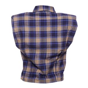 Blusa Mixed Xadrez Bicolor