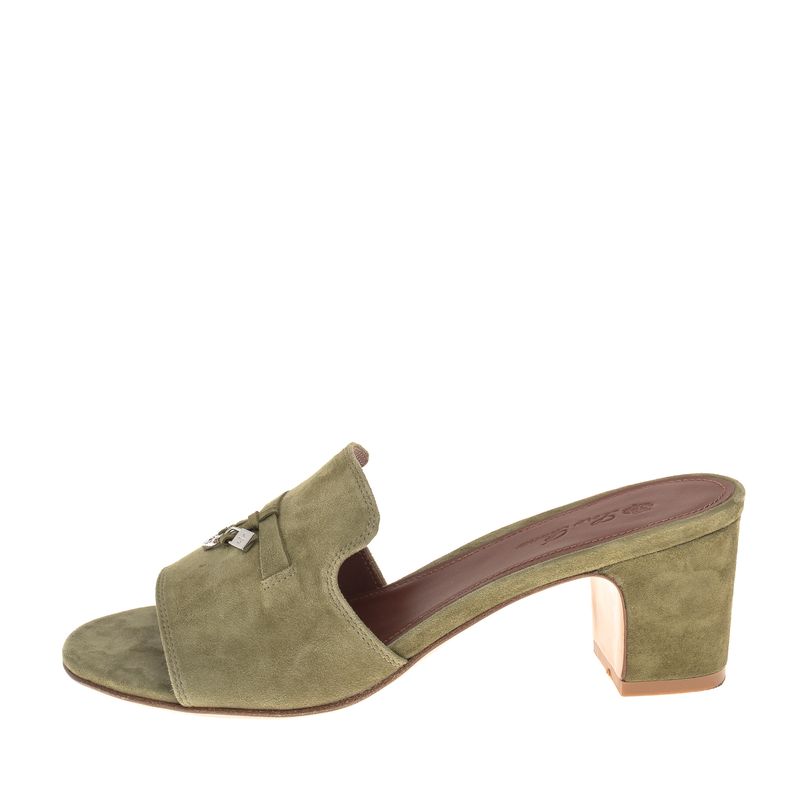 Sandalia-Loro-Piana-Mule-Summer-Charms-Verde